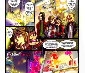 The Bachelor Party Porn Comics