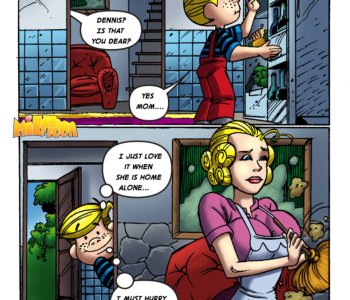 Dennis the trickster Porn Comics
