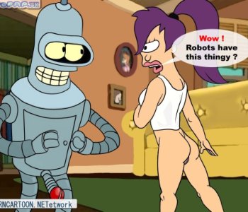 Futurama - Robots Dick Porn Comics